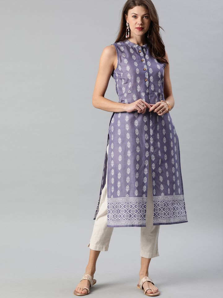 Fusion kurtas on myntra