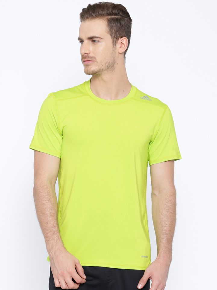 Adidas neon hotsell t shirts