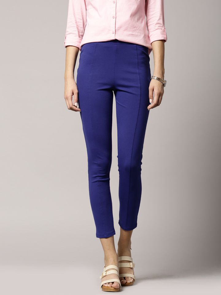 Marks Spencer Blue Treggings