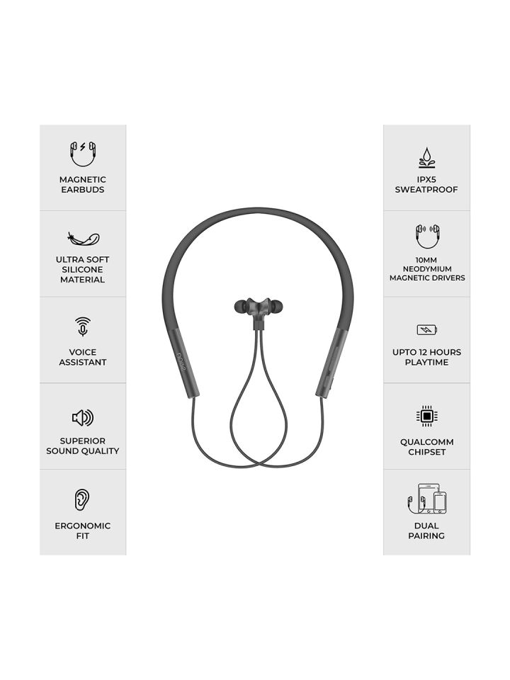 Noise tune flex new arrivals neckband bluetooth headset