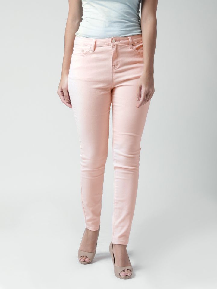 high waist jeans on myntra