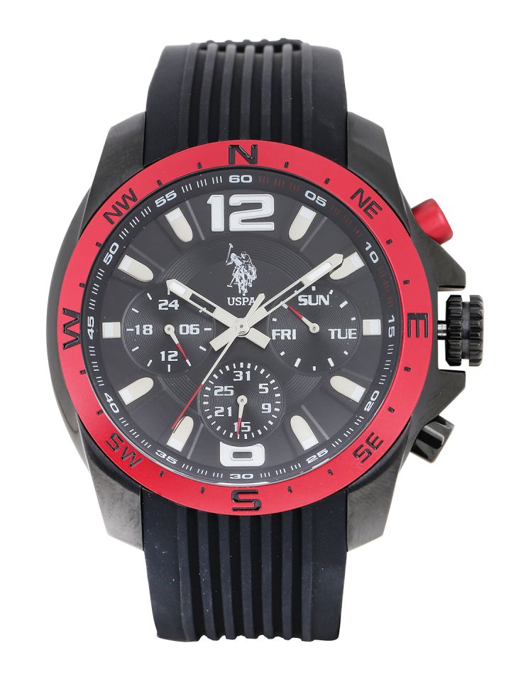 us polo assn watch black