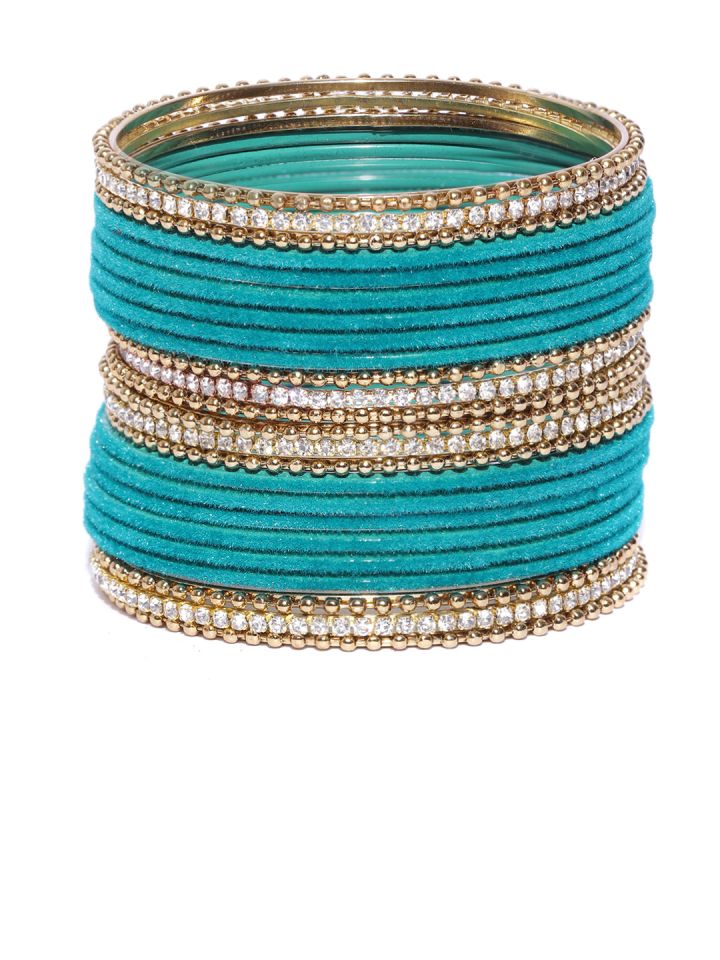 Teal bangles hotsell
