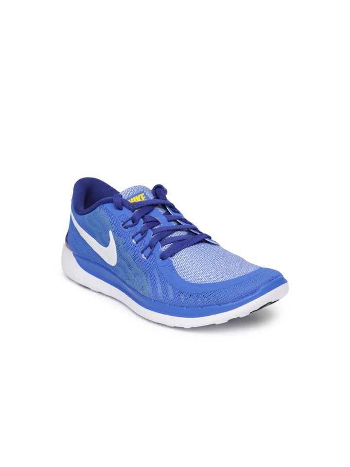 Buy Nike Boys Blue Free 5.0 GS Running Shoes Sports Shoes for