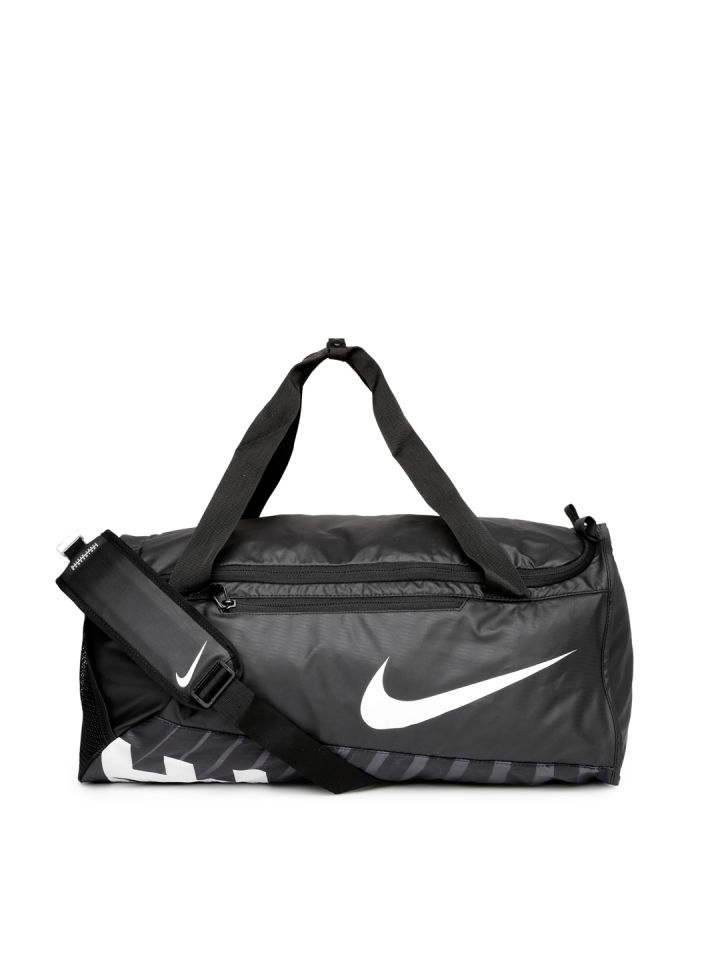 Buy Nike Black Printed ALPH Duffle Bag Duffel Bag for Men