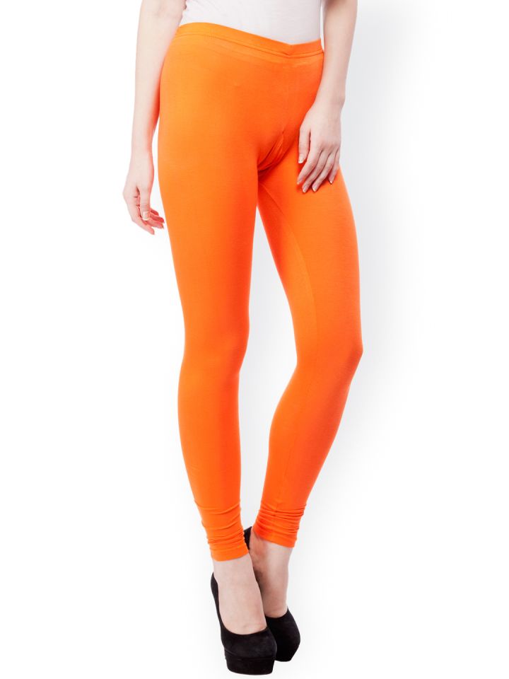 ankle length leggings with long kurti