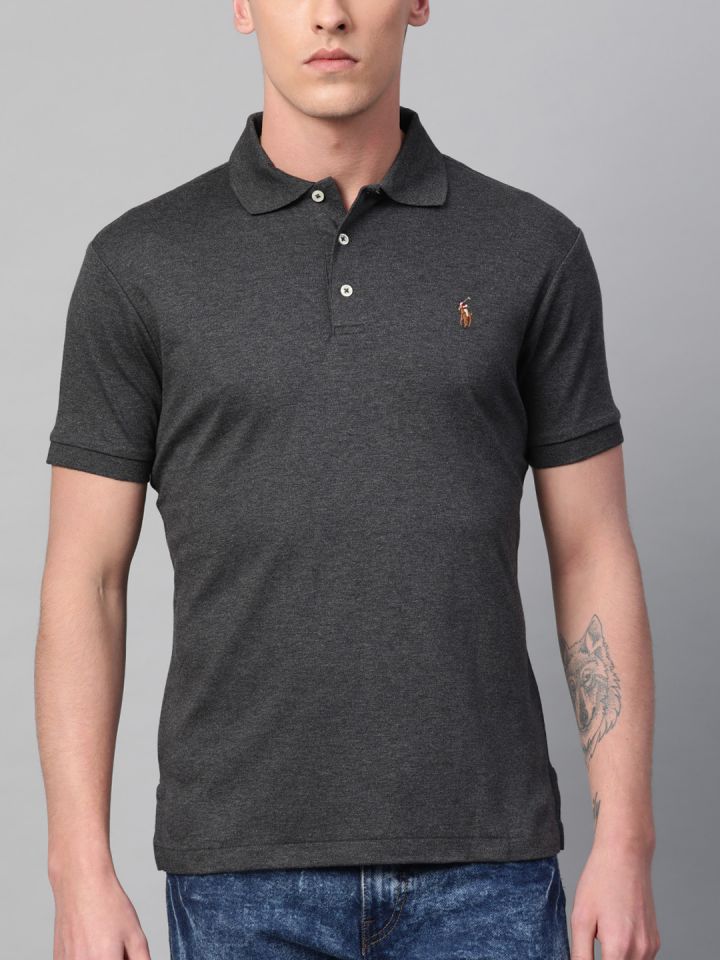Mens grey ralph lauren t shirt sale