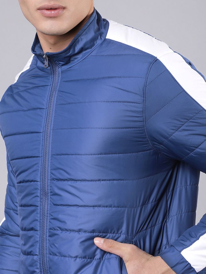 Buy HIGHLANDER Men Blue Solid Padded 