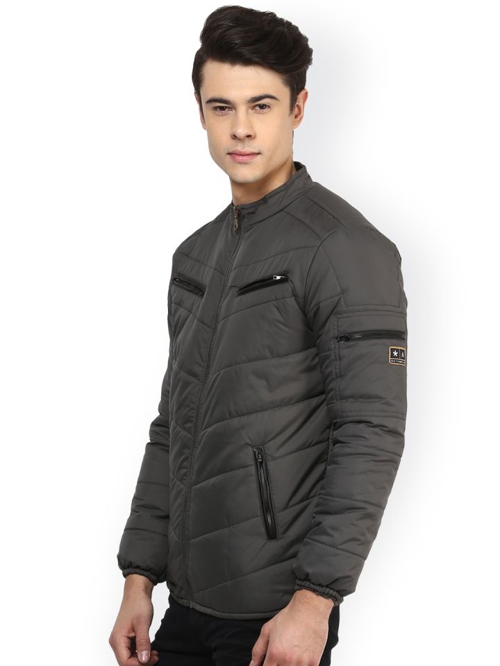 Buy Atorse Grey Bomber Jacket Jackets for Men 1120839 Myntra