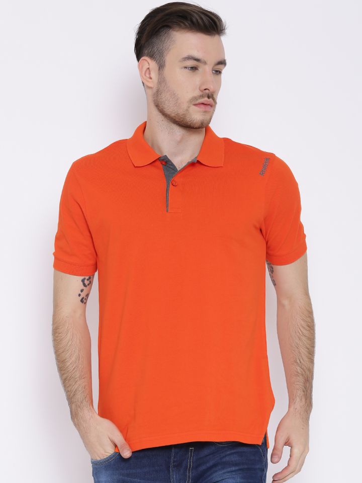 Polo reebok hot sale homme orange
