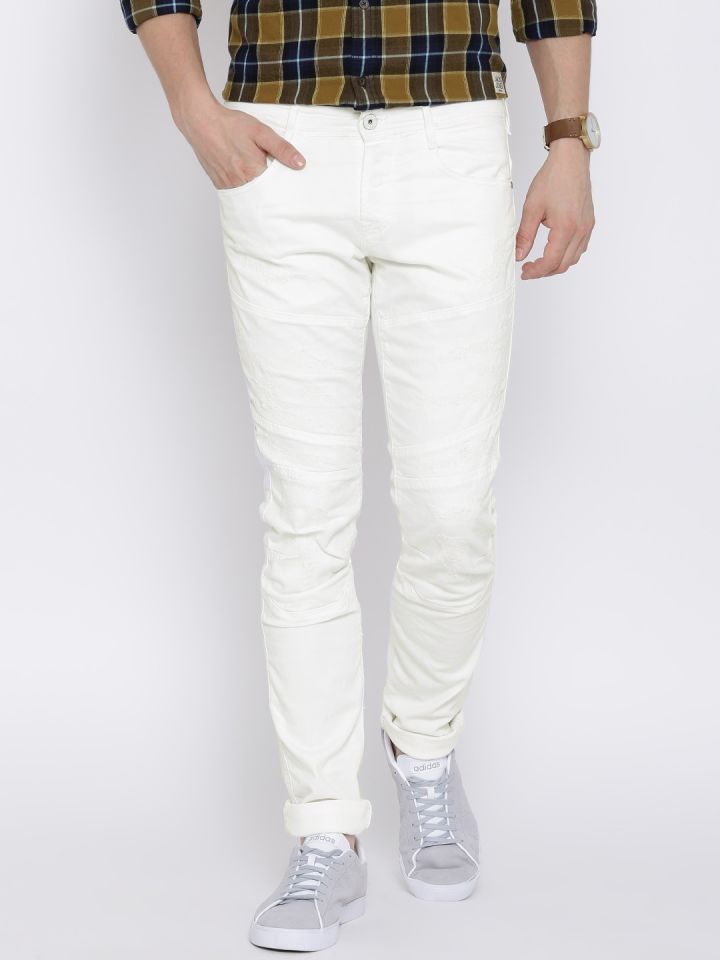 jack and jones white jeans