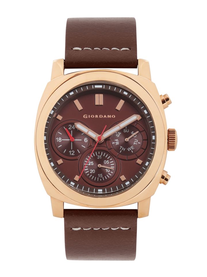 Buy GIORDANO Men Brown Dial Watch 1751 02 Watches for Men