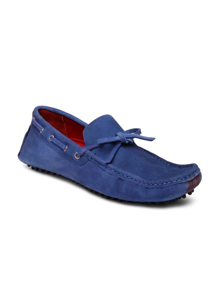 Bata top blue loafers