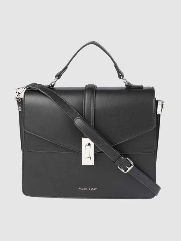 Allen solly black on sale solid shoulder bag