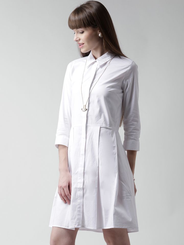 Forever 21 best sale white shirt dress