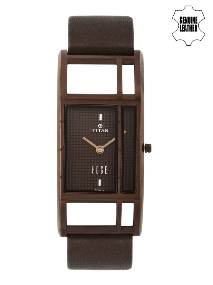 Buy Titan Edge Women Brown Dial Watch 2549QL01 Watches for