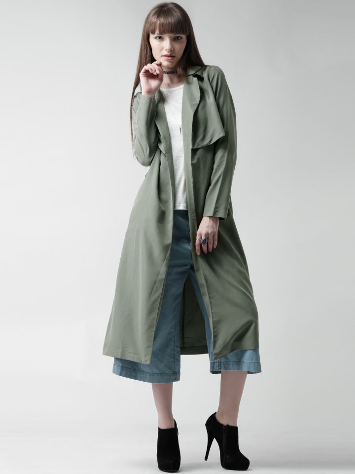 Open front long clearance jacket
