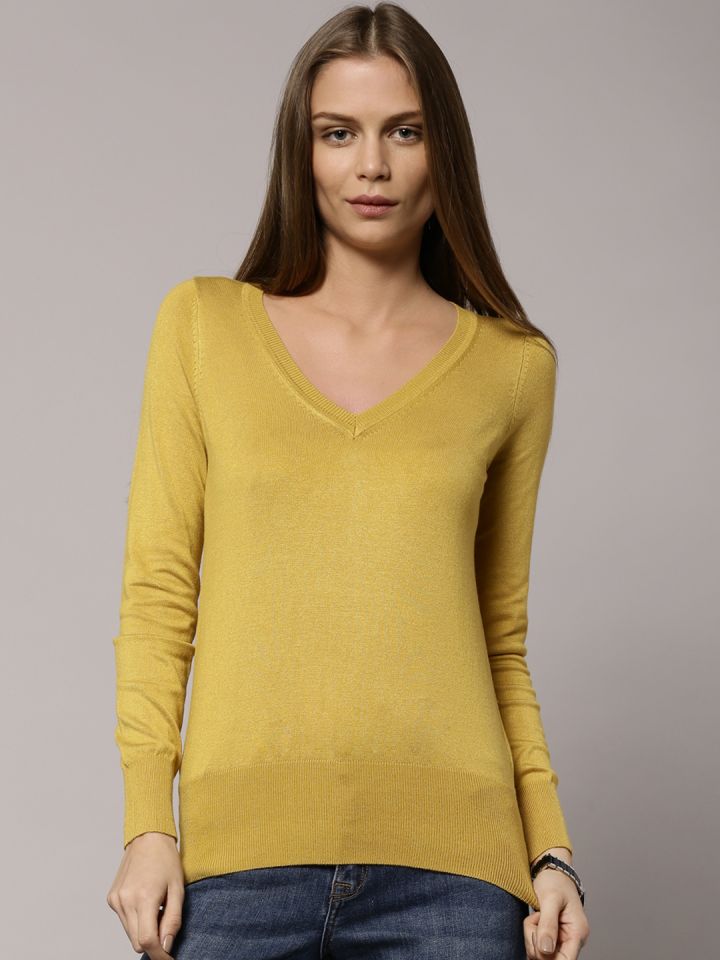 Marks and spencer mustard jumper outlet