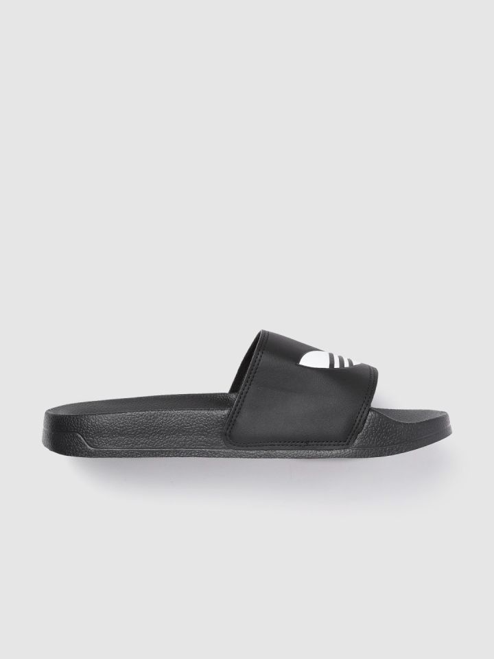 Buy ADIDAS Originals Men Black White Adilette Lite Printed