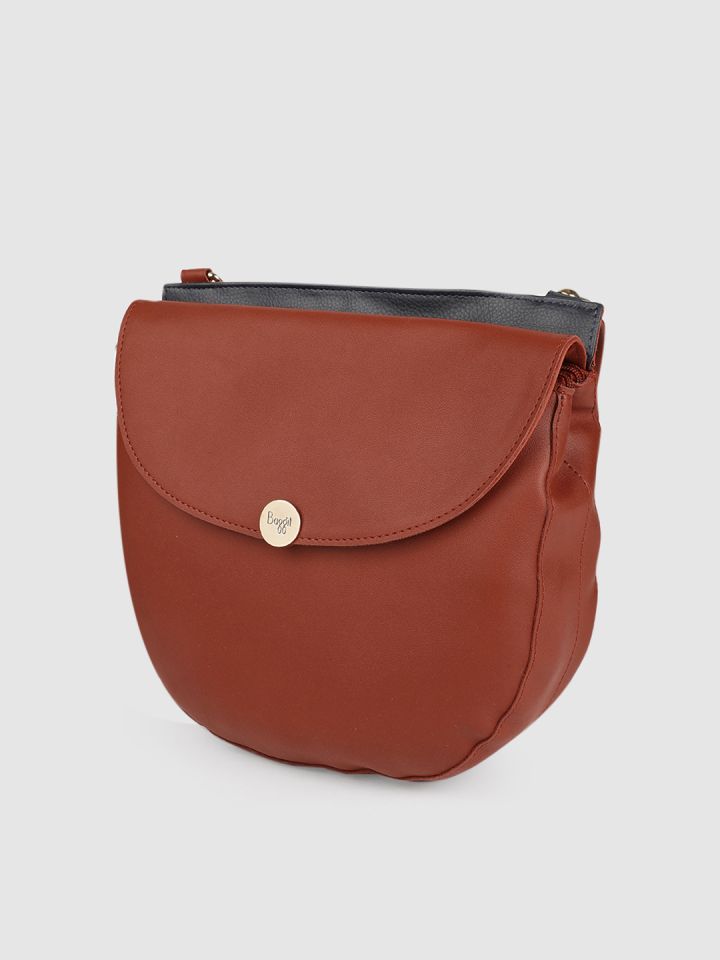 Baggit red solid sling bag store