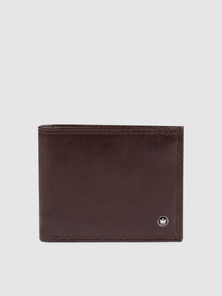 LOUIS PHILIPPE Men Brown Genuine Leather Wallet TAN - Price in India