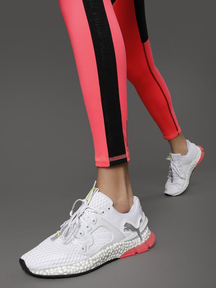 women white running shoes