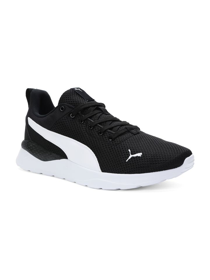 Puma black shoes india sale