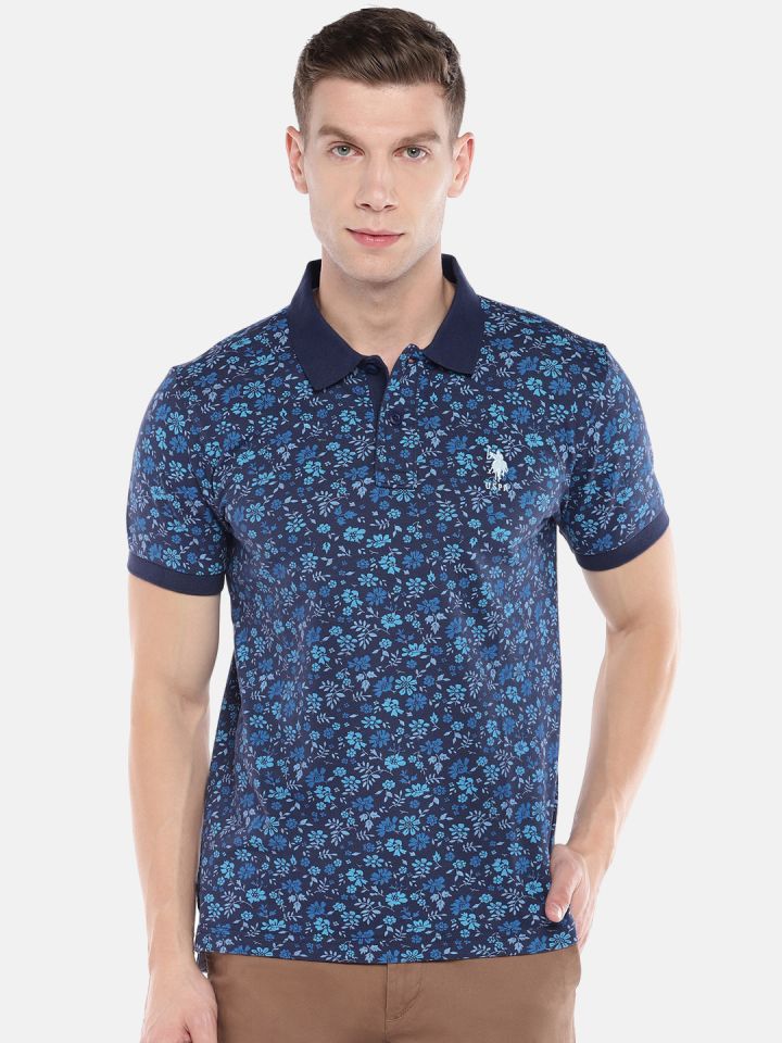 Flower print new arrivals polo shirts