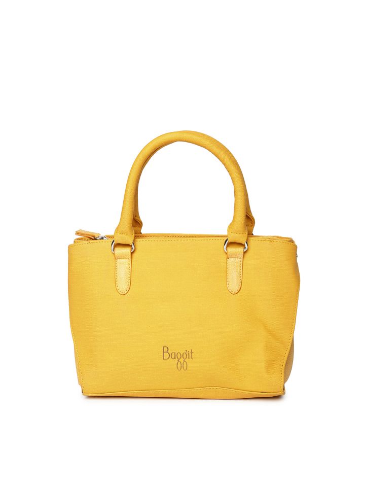 Buy Baggit Yellow Handbag Handbags for Women 1142755 Myntra
