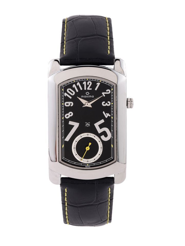 Maxima rectangular hot sale watches