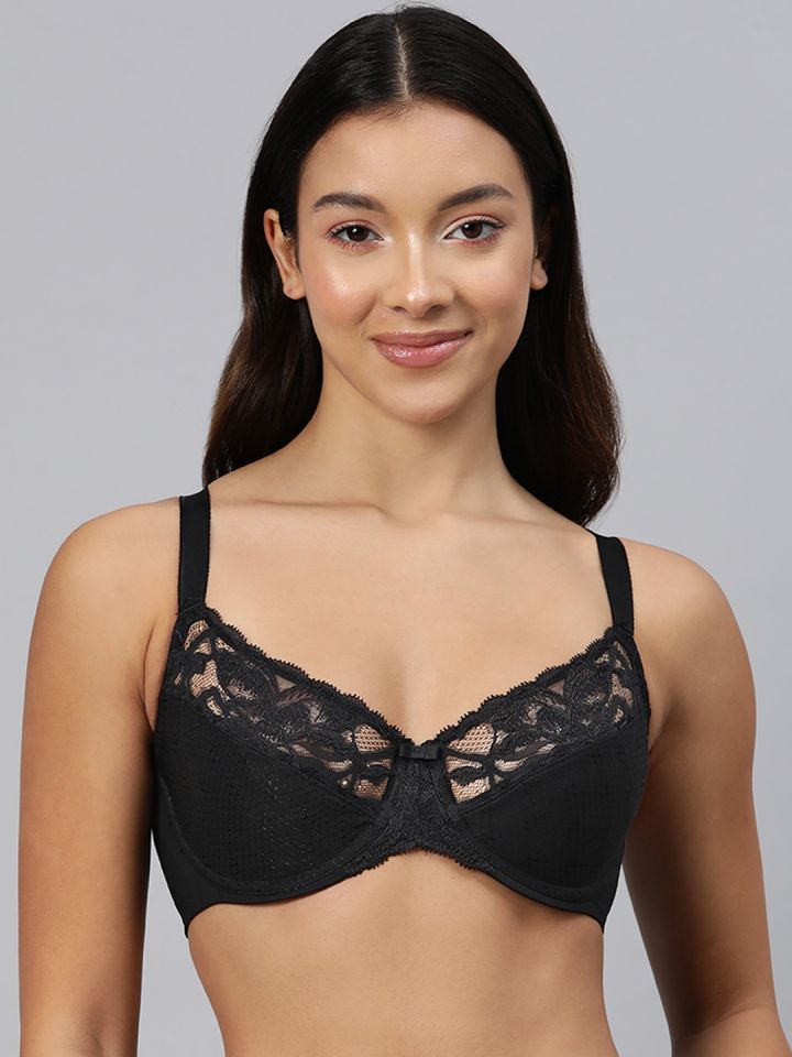 Marks & Spencer Lace Detail Medium Coverage Underwired Minimizer Bra-  T335912