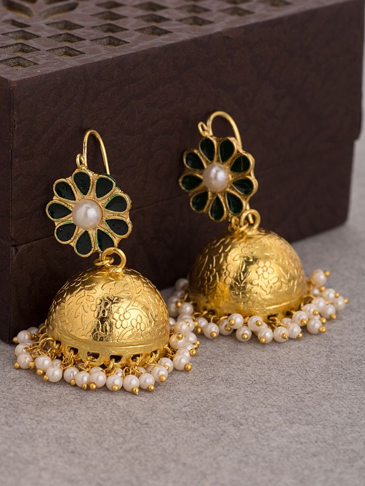 Voylla earrings new arrivals jhumka