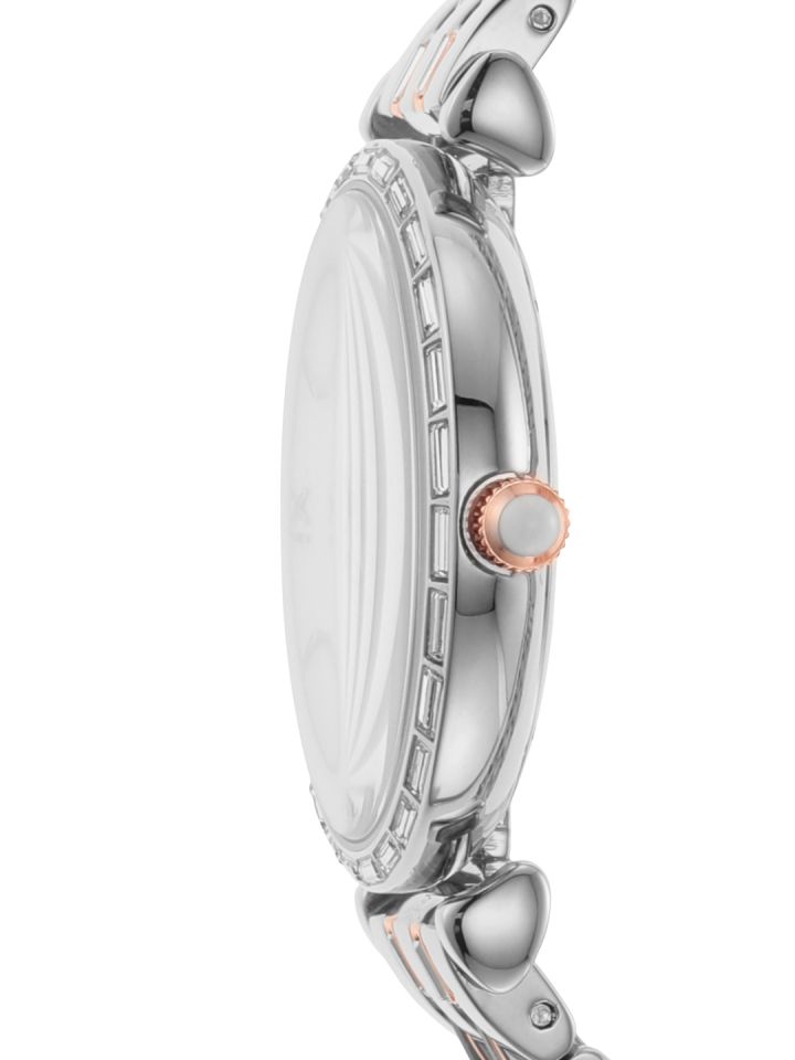 Buy Emporio Armani Women Gianni T Bar White Analogue Watch AR11290