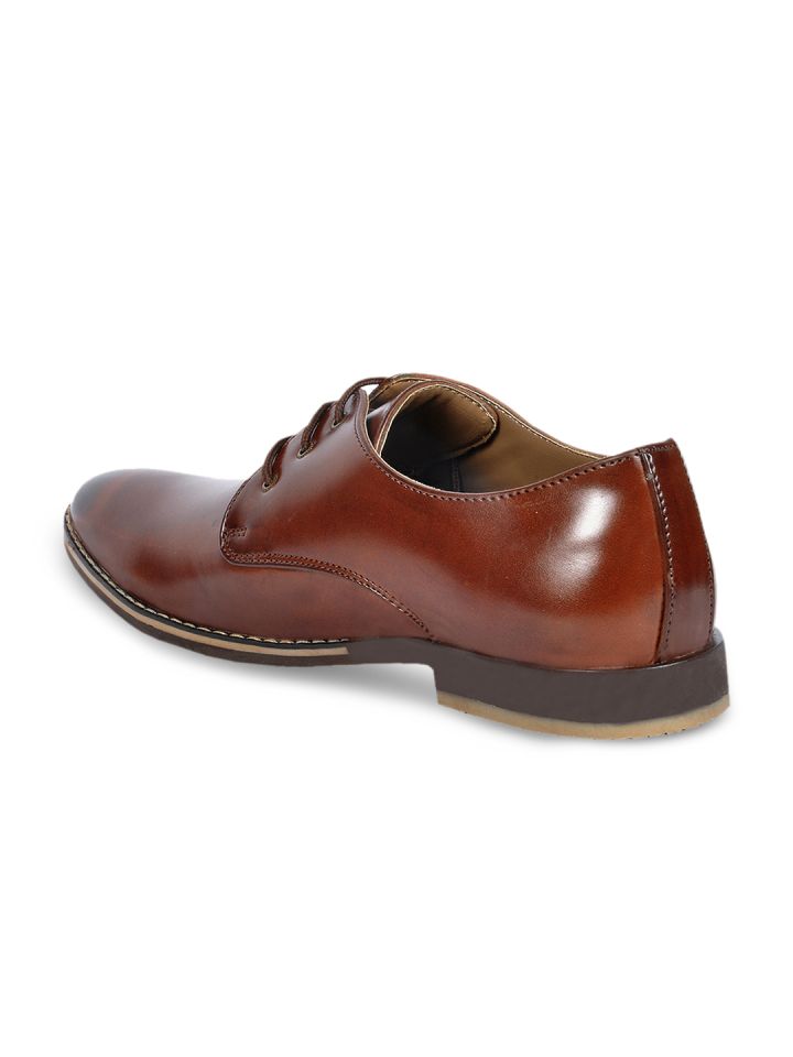 Buy FOOTLODGE Men Brown Formal Shoes 