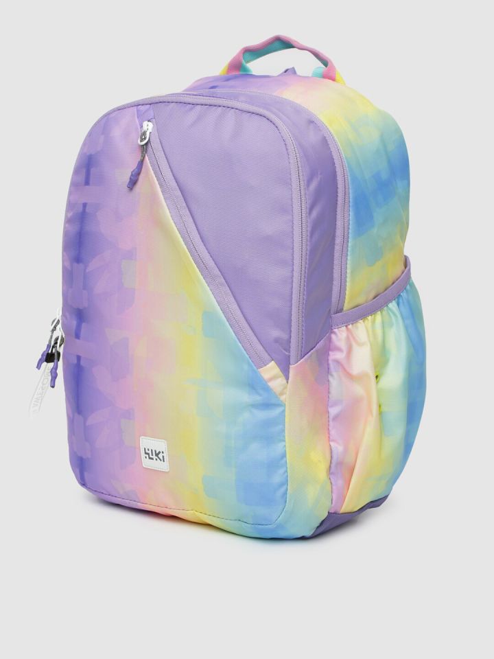 Wildcraft Unisex Yellow Purple Backpack