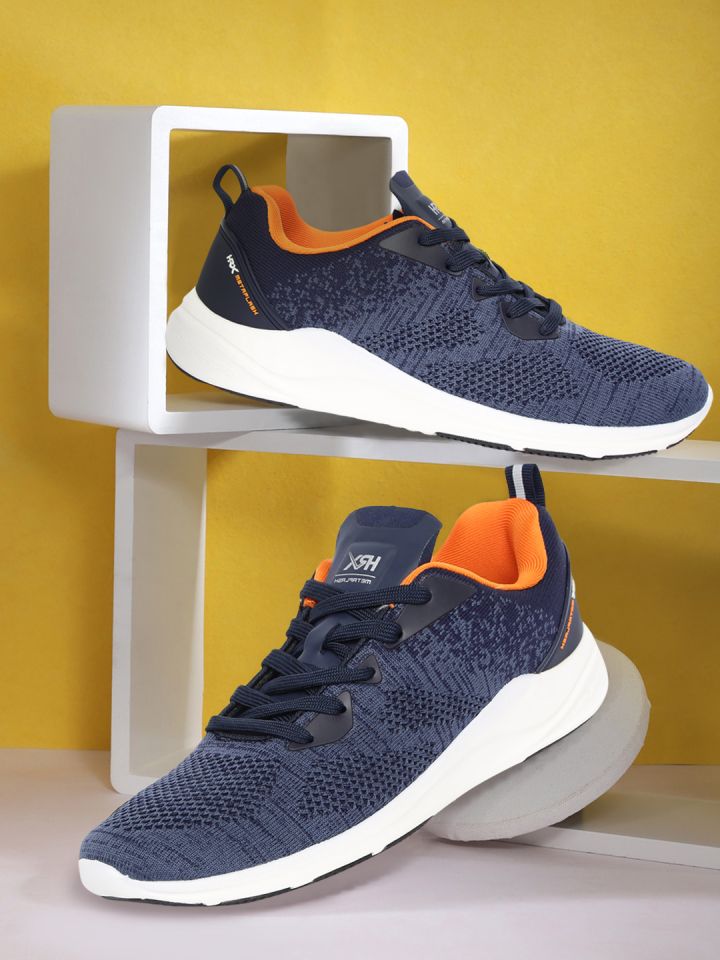 Hrx by hrithik roshan men navy blue sneakers store