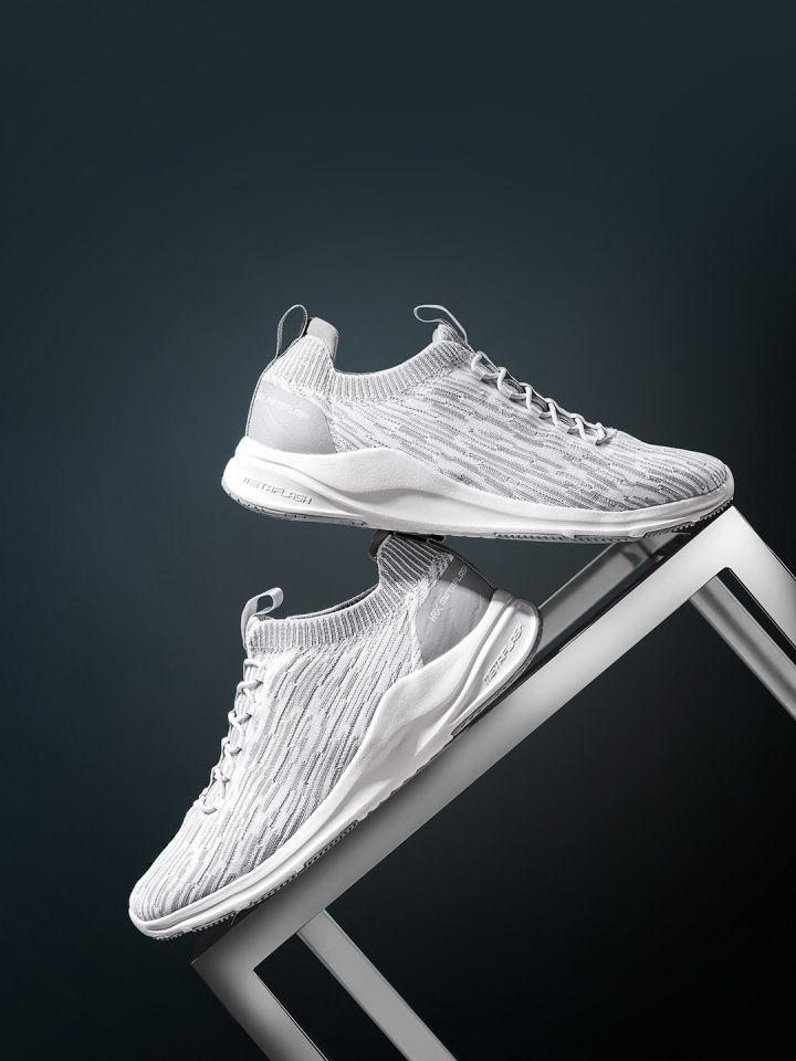 Hrx white shop sports shoes