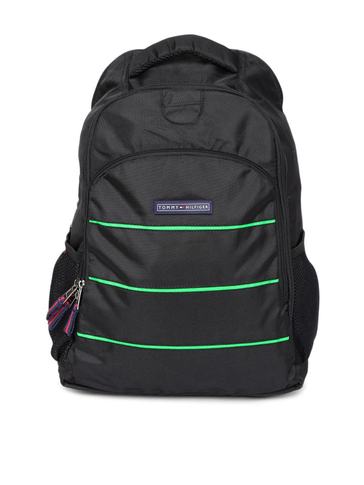 Buy Tommy Hilfiger Unisex Black Backpack Backpacks for Unisex
