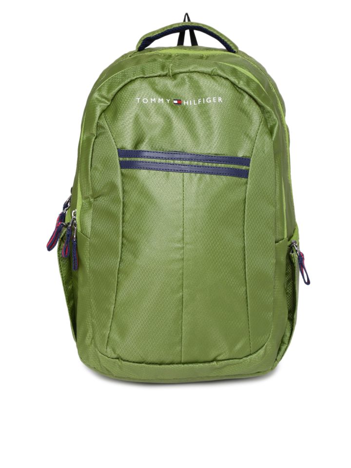 tommy hilfiger green bag