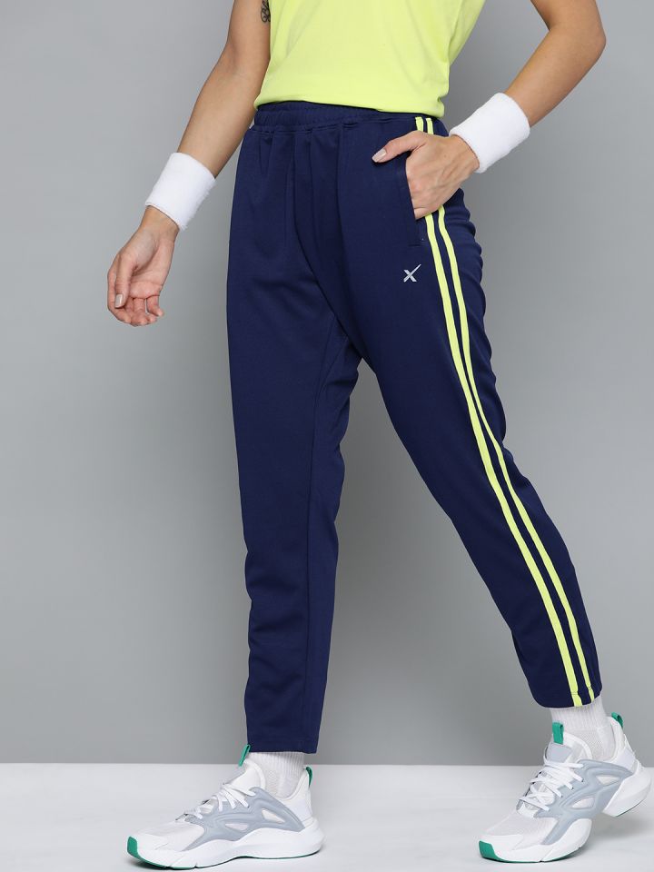 Buy HRX By Hrithik Roshan Women Medieval Blue Solid N9 Rapid Dry Cricket Track  Pants - Track Pants for Women 11640826