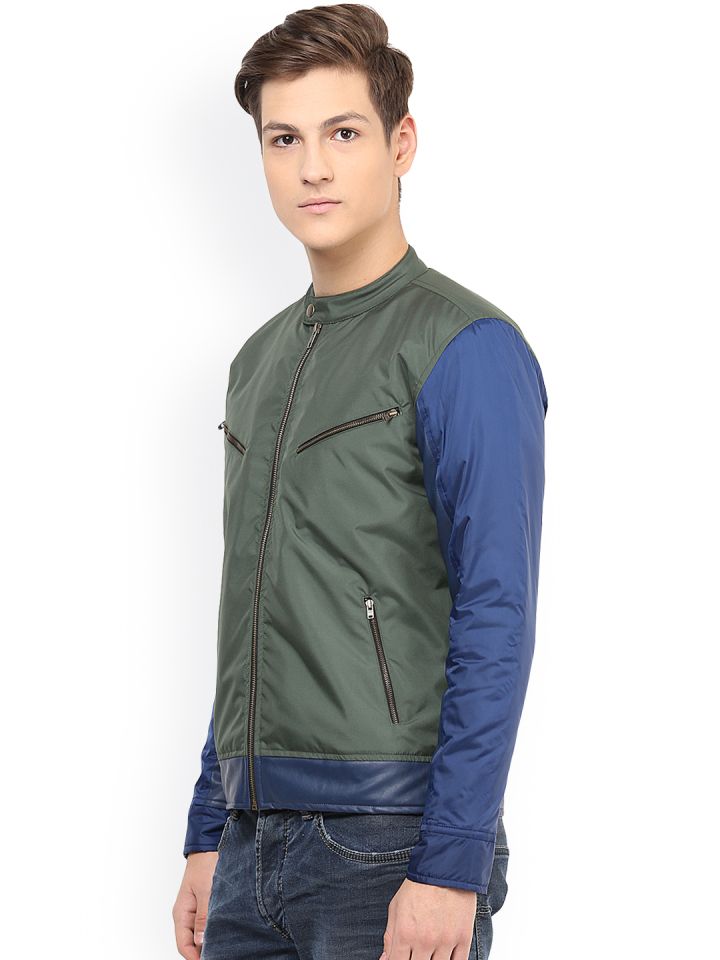 Buy Atorse Green Blue Jacket Jackets for Men 1165641 Myntra