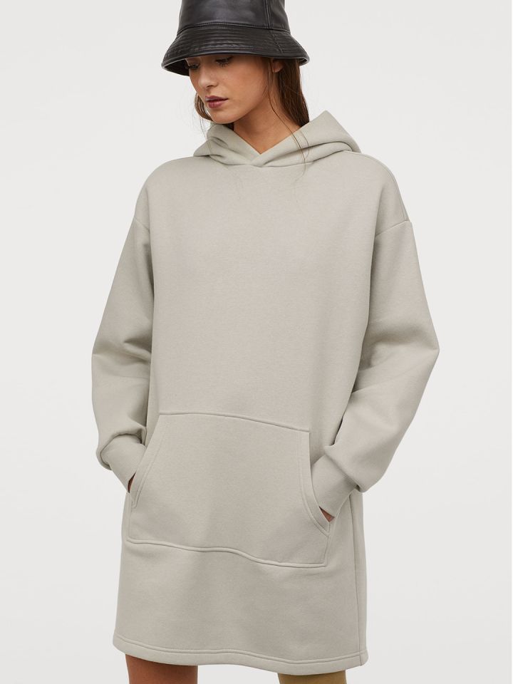 Grey sweatshirt hotsell dress womens