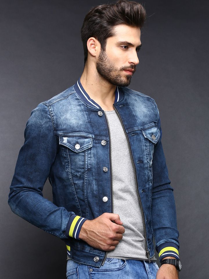 Replay blue jeans jacket top