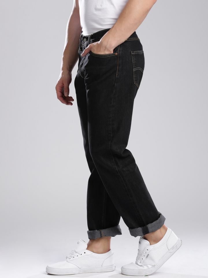 Levi's Black Original Fit Jeans 501