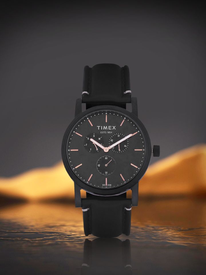Buy Timex Men Black Multifunction Analogue Watch TWEG16610 - Watches for Men  11815716