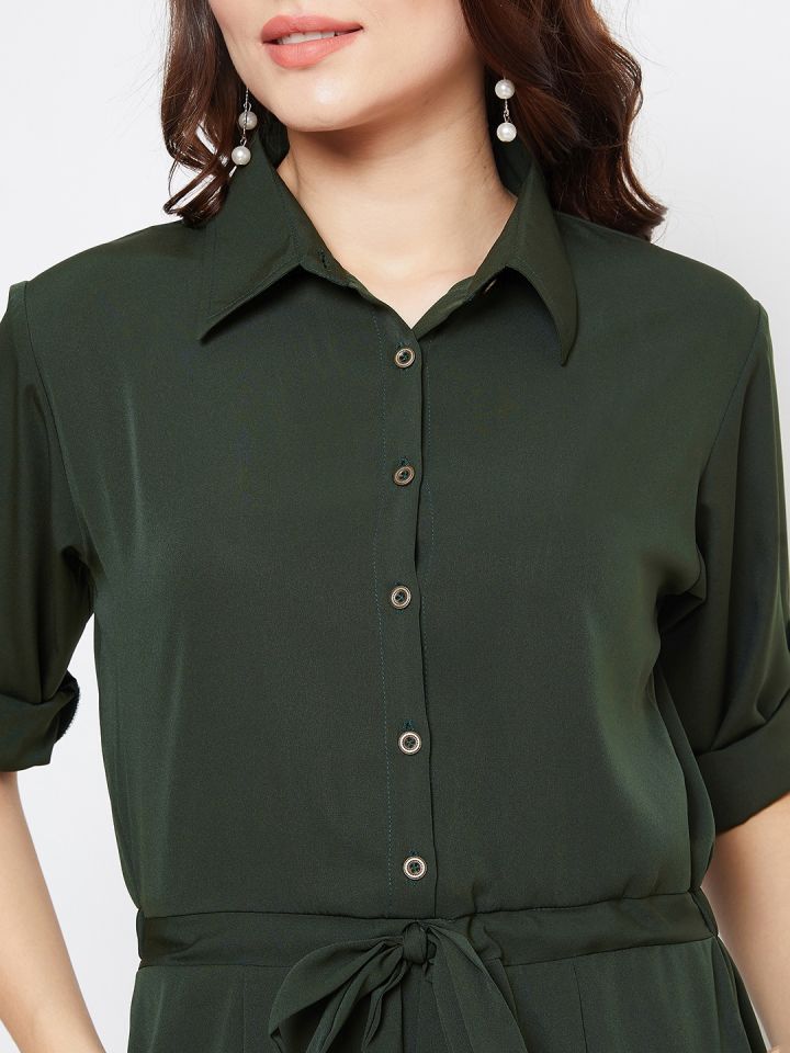 Olive green uptowns sale