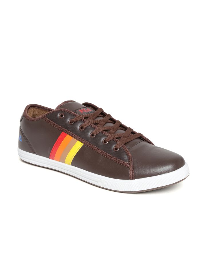 Buy FILA Men Brown Rainbow Plus 3 Sneakers Casual Shoes for Men