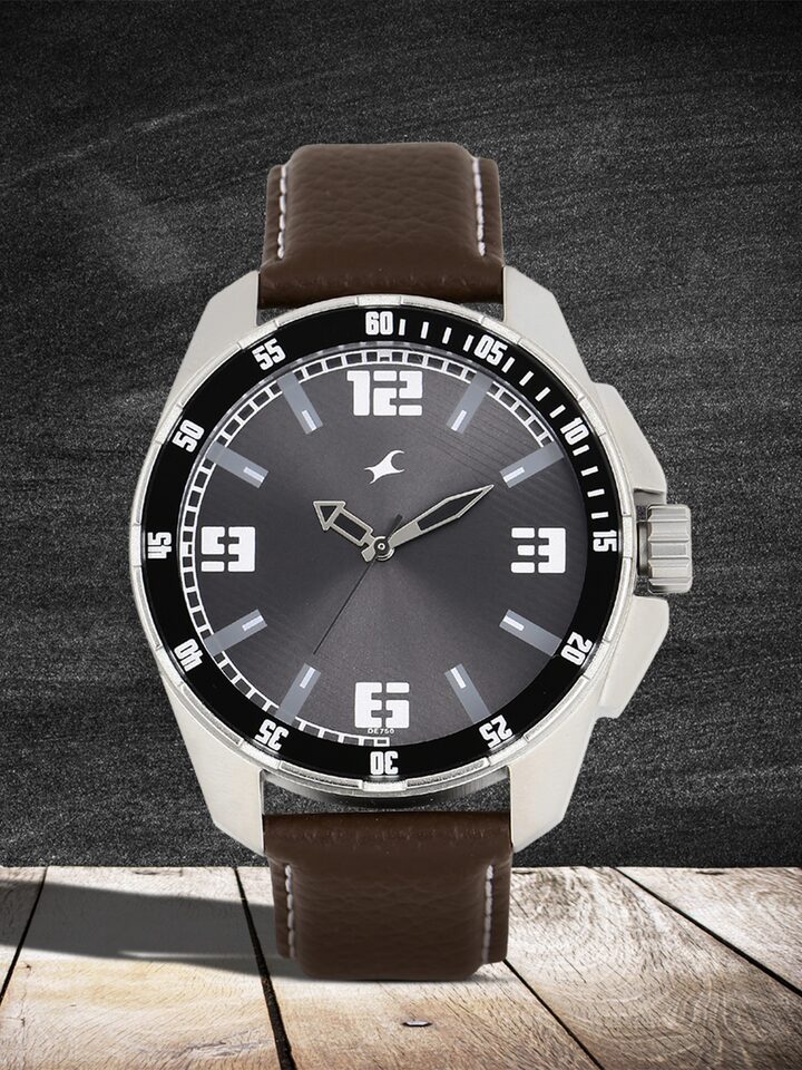 Buy Fastrack Men Grey Dial Watch 3084SL02 - Watches for Men 1188286 