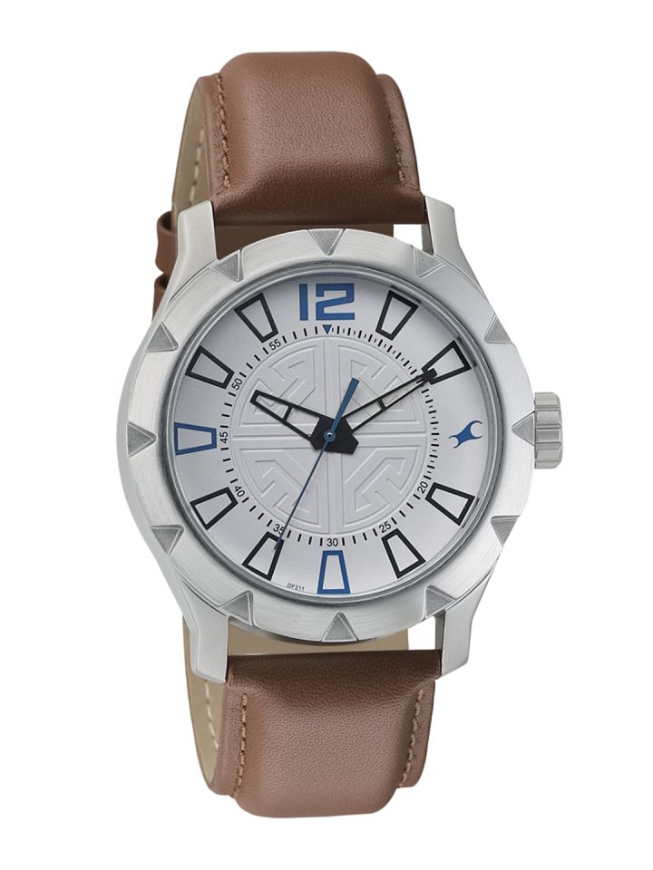 Fastrack Men White Dial Watch 3139SL02