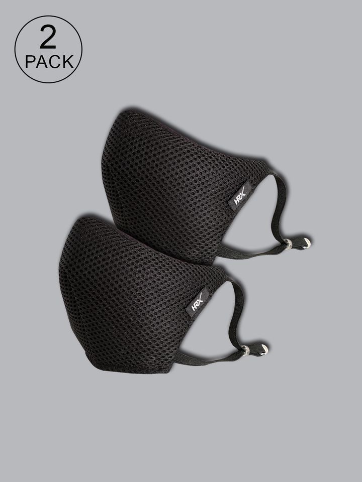 Buy Hrx By Hrithik Roshan Unisex Black Solid Outdoor Reusable 4 Layer Pack Of 2 Facemasks Outdoor Masks For Unisex 11887098 Myntra Hrithik roshan is an indian film actor. hrx by hrithik roshan unisex black solid outdoor reusable 4 layer pack of 2 facemasks